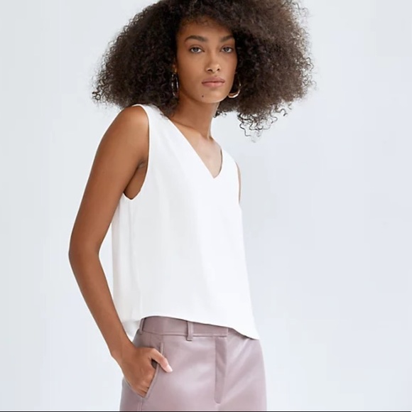 Babaton Tops - Babaton Murphy Blouse - xs white espace